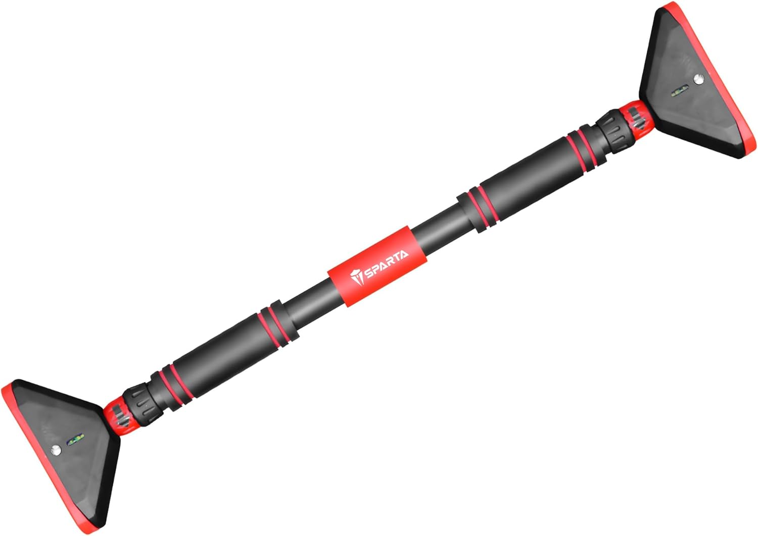 Sparta Adjustable Doorway Pull-Up Bar (71-94cm), Strong Grip & Secure Locking System, Non-Slip Chin-Up Bar for Full-Body Workouts, No-Screw Easy Installation for Home Gym