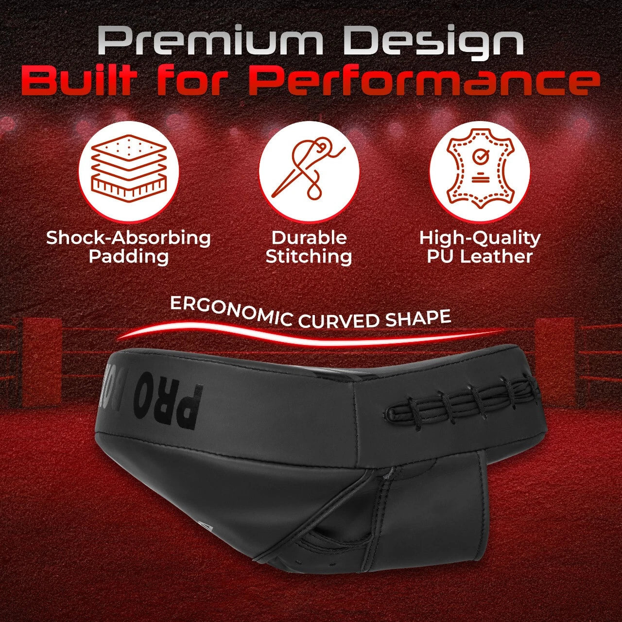 Focus pads Boxing Mitts Curved Hook and Jab Target Hand Pads - Great for MMA, Kickboxing, Martial Arts, Muay Thai, Karate Training - Padded Punching, Coaching Strike Shield