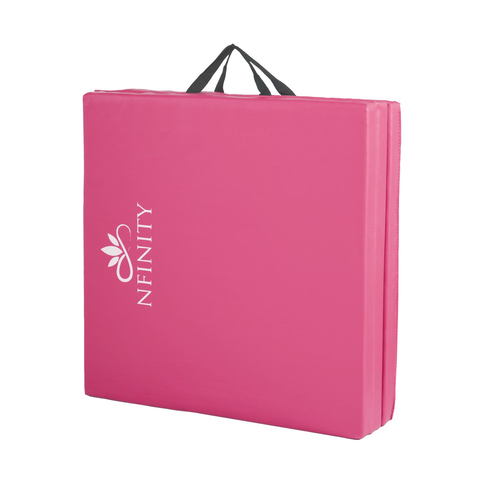Spartawarrior Gymnastic Pink Yoga Mat 6FT Long – Non-Slip PU Leather Surface - High Density Polyether Rebound inner Material