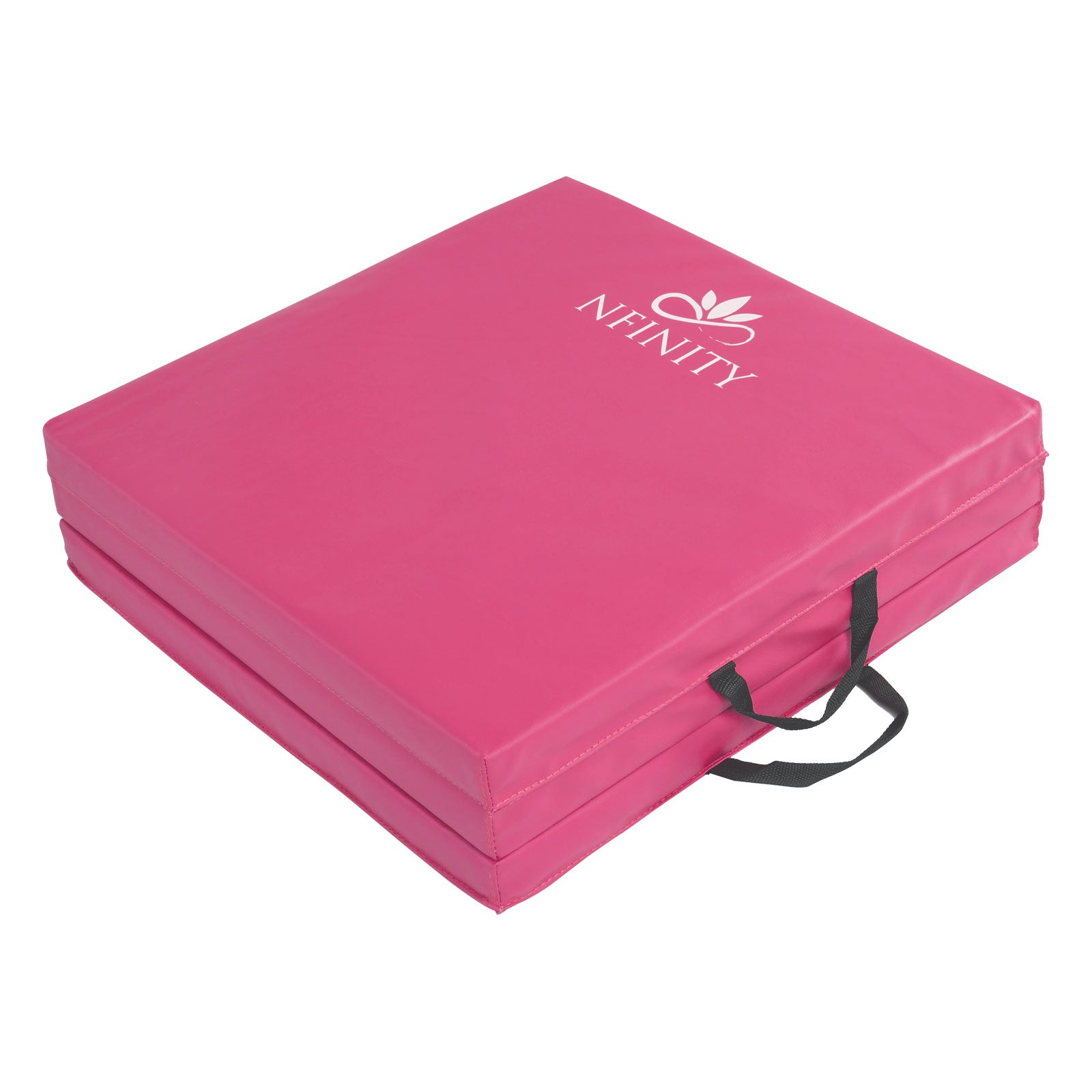 Spartawarrior Gymnastic Pink Yoga Mat 6FT Long – Non-Slip PU Leather Surface - High Density Polyether Rebound inner Material