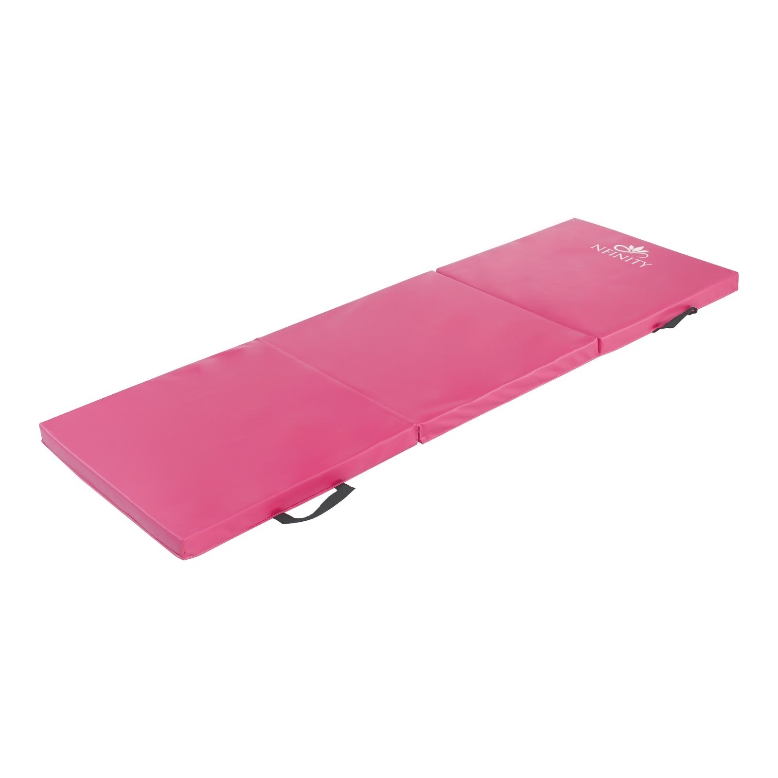 Spartawarrior Gymnastic Pink Yoga Mat 6FT Long – Non-Slip PU Leather Surface - High Density Polyether Rebound inner Material