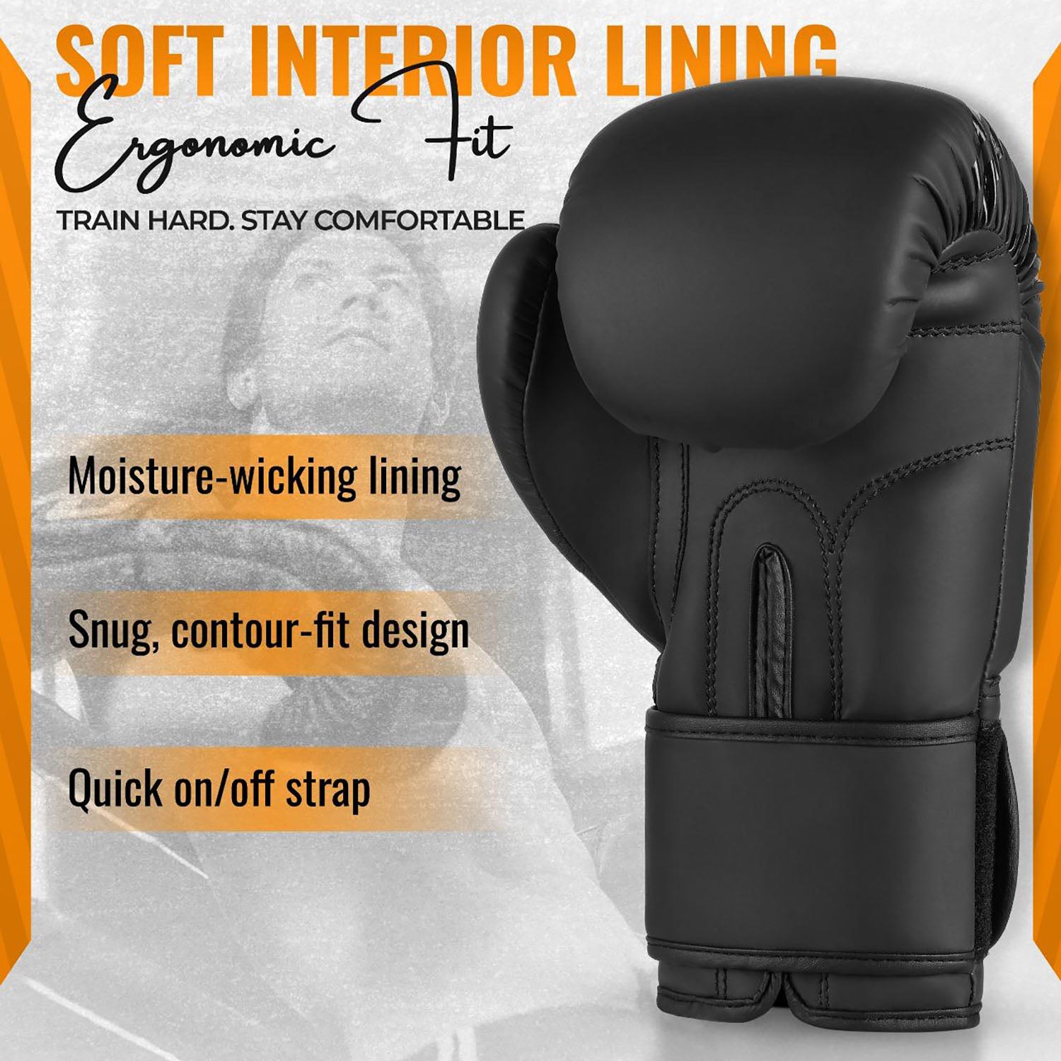 Boxing Gloves for Training, Muay Thai, Sparring, Kickboxing, Fighting, Focus Pads, Punch Bag Mitts, Martial Arts, Workout Gloves, | 6oz, 8oz, 10oz, 12oz, 14oz, 16oz | Men & Women