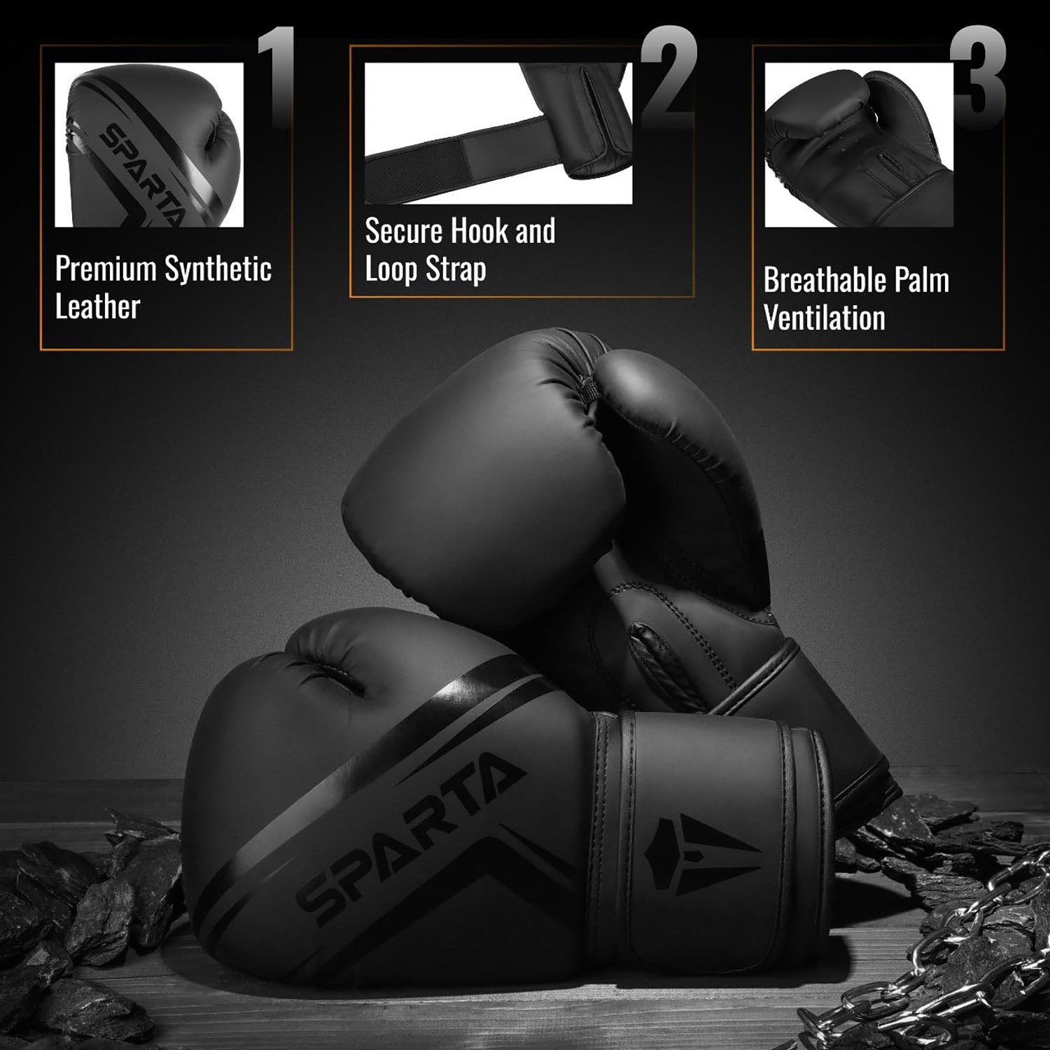 Boxing Gloves for Training, Muay Thai, Sparring, Kickboxing, Fighting, Focus Pads, Punch Bag Mitts, Martial Arts, Workout Gloves, | 6oz, 8oz, 10oz, 12oz, 14oz, 16oz | Men & Women