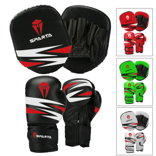 Kids Boxing Gloves And Pads Boxing Training Set Kids Focus Pads