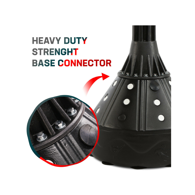 Spartawarrior Heavy Duty Free Standing Punch Bag - Kickboxing Equipment