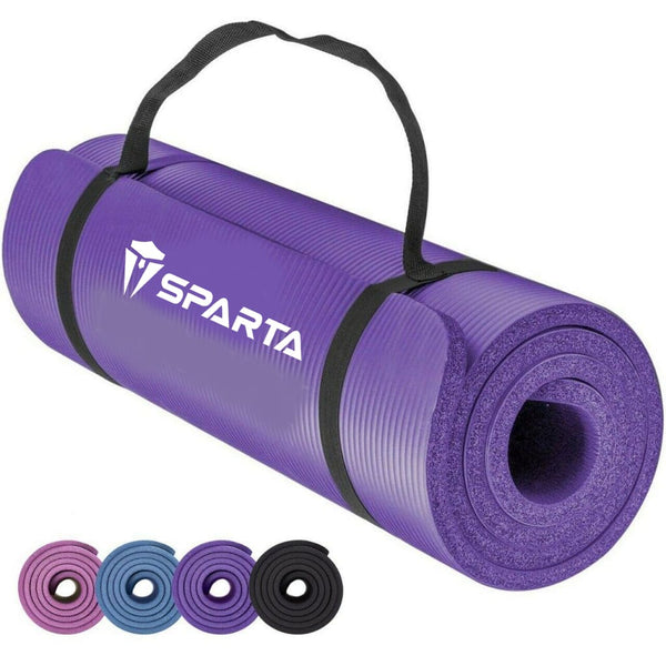 RYTMAT Large Yoga Mat 200×120cm NBR 10mm Thick Exercise Mat Gym Mat for  Home Aerobics Fitness Yoga Pilates Training : : Sports &  Outdoors