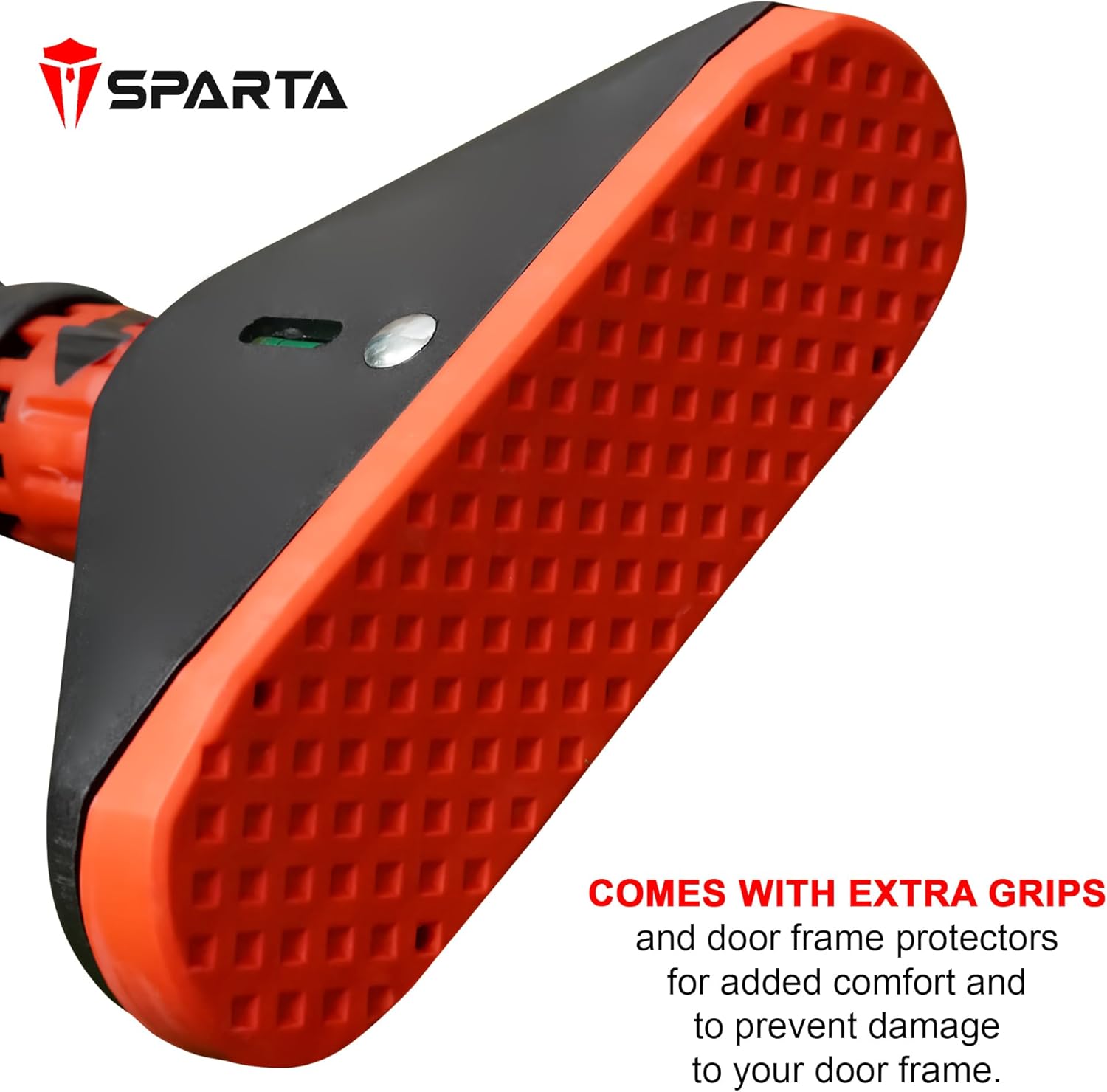 Sparta Adjustable Doorway Pull-Up Bar (71-94cm), Strong Grip & Secure Locking System, Non-Slip Chin-Up Bar for Full-Body Workouts, No-Screw Easy Installation for Home Gym