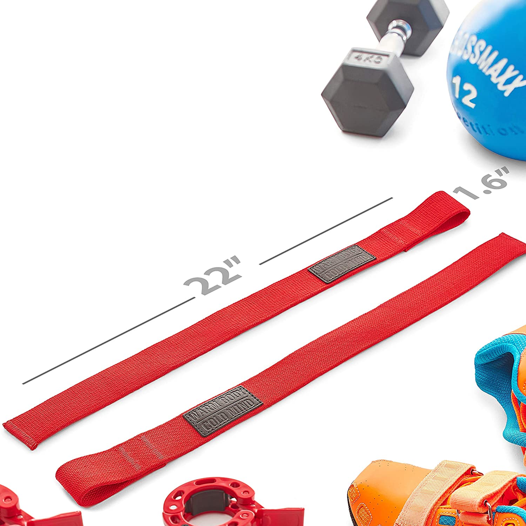 Weight Lifting Straps with Padded Wrist Support – Non Slip Advanced Flex Gel Grip - Great for Bodybuilding