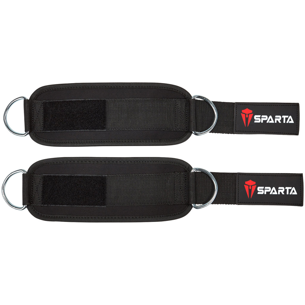 Ankle Straps for Cable Machines- Ankle Cuff For Leg Workout Cable Pulley Equipment Machine- Cable Straps For Men And Women adjustable with velro strap