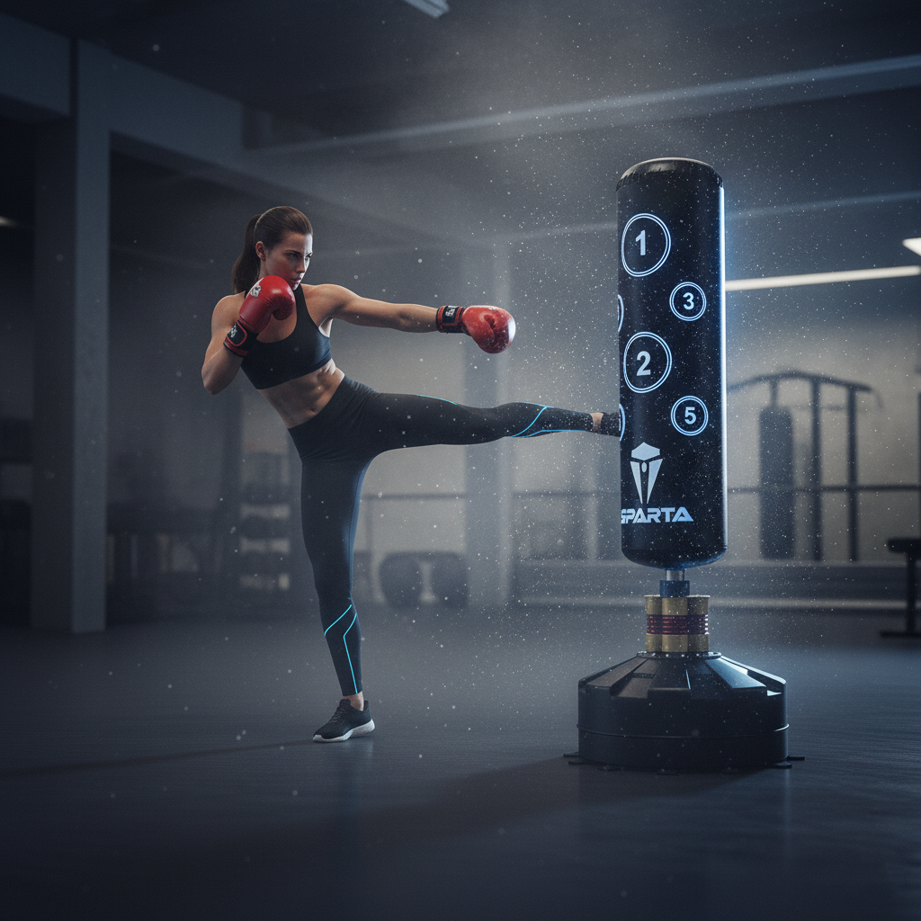 Free Standing Punch Bag  Durable Punching Bag for Home Gym Training Sparring boxing bag 6ft