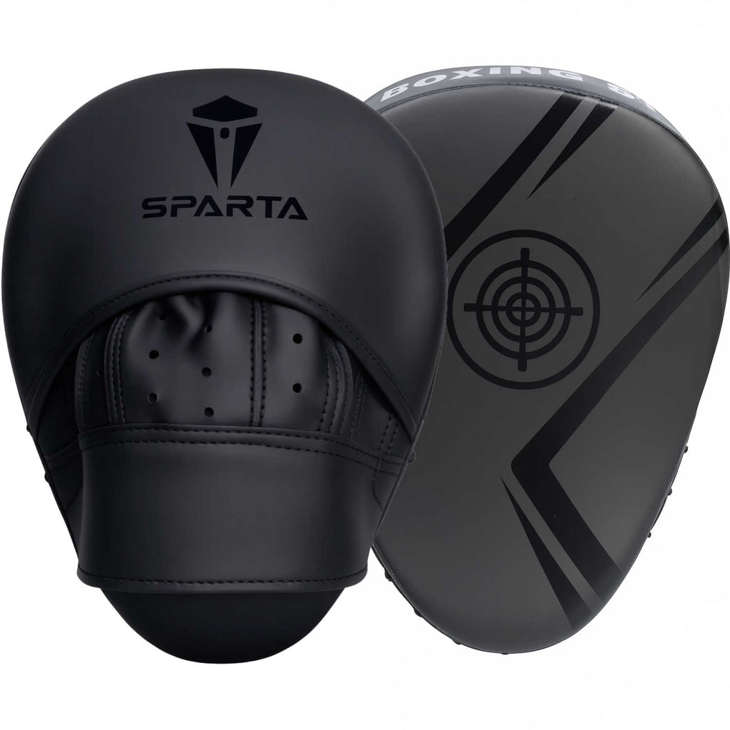 Focus pads Boxing Mitts Curved Hook and Jab Target Hand Pads - Great for MMA, Kickboxing, Martial Arts, Muay Thai, Karate Training - Padded Punching, Coaching Strike Shield