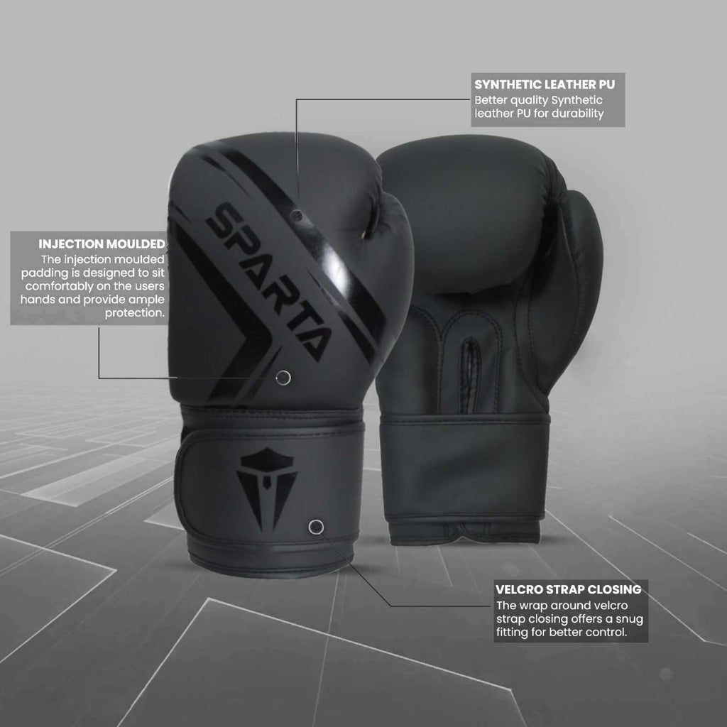Boxing Gloves and Focus Pads Set for MMA Punch Bag Training & Fitness