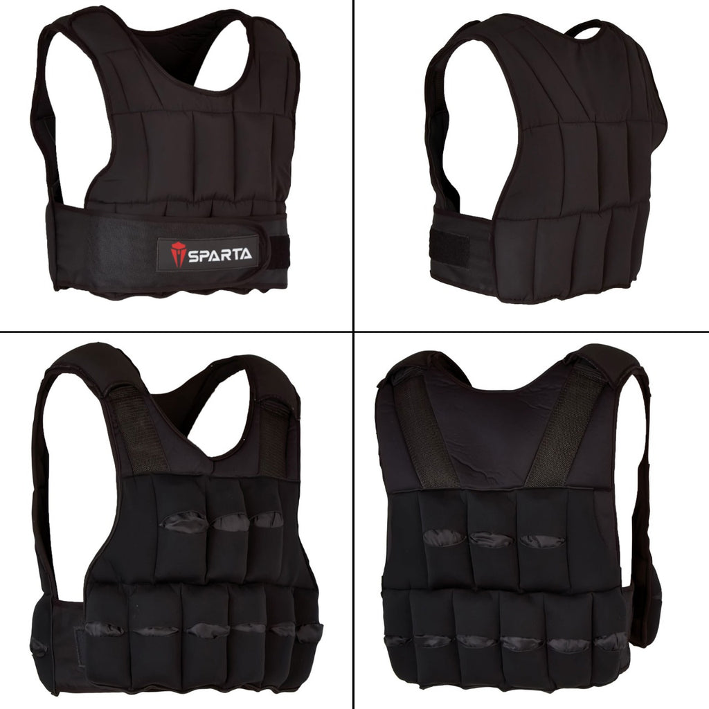 10KG, 20KG Weighted Vest  Fully Adjustable for Running Training Weight Loss Jacket Workout Jogging Walking Boxing Training Waistcoat Strength Training, home gym Equipment for Men Women