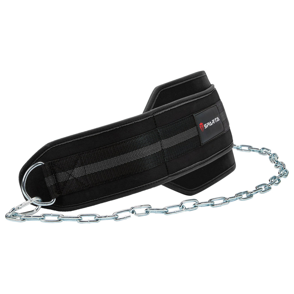 Spartawarrior Dipping Belt with Chain - Weightlifting Belts - Ideal Pull Up Dip Belt