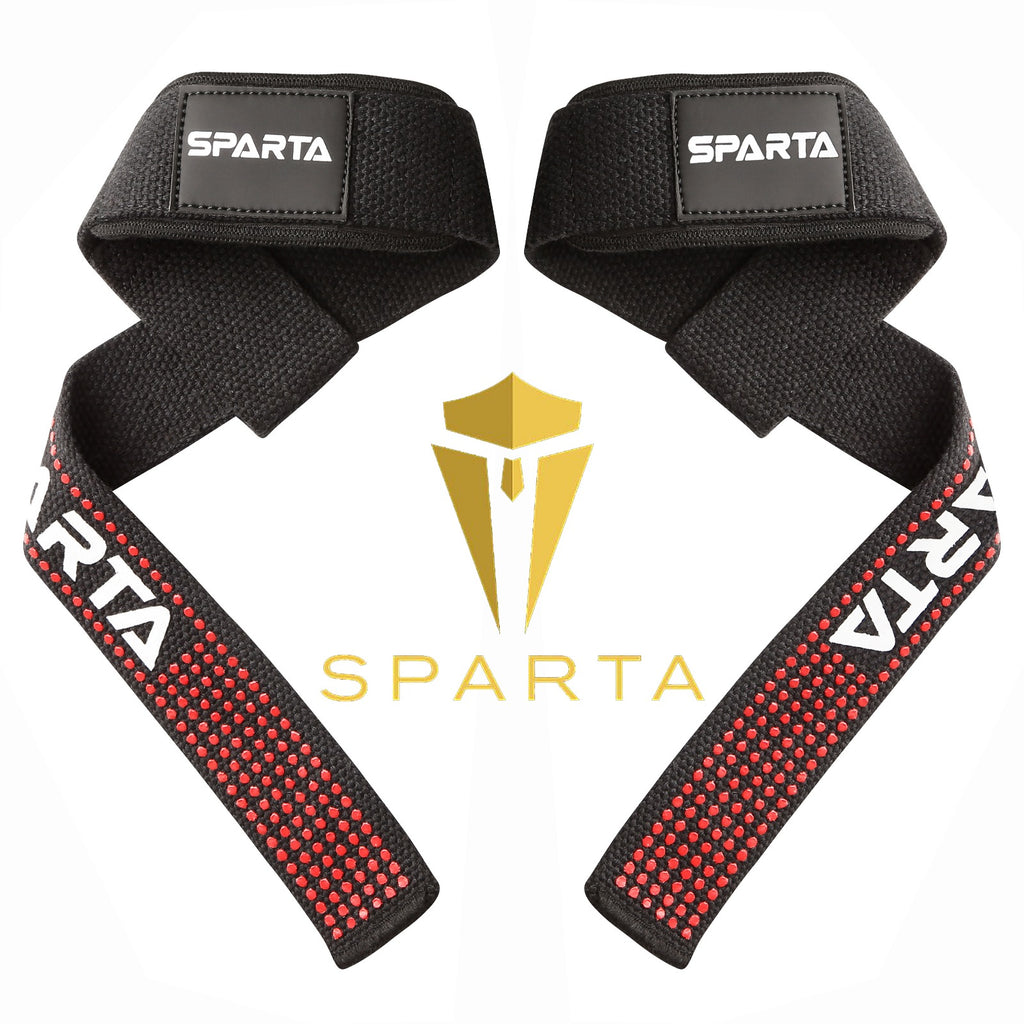Weight Lifting Straps with Padded Wrist Support – Non Slip Advanced Flex Gel Grip - Great for Bodybuilding
