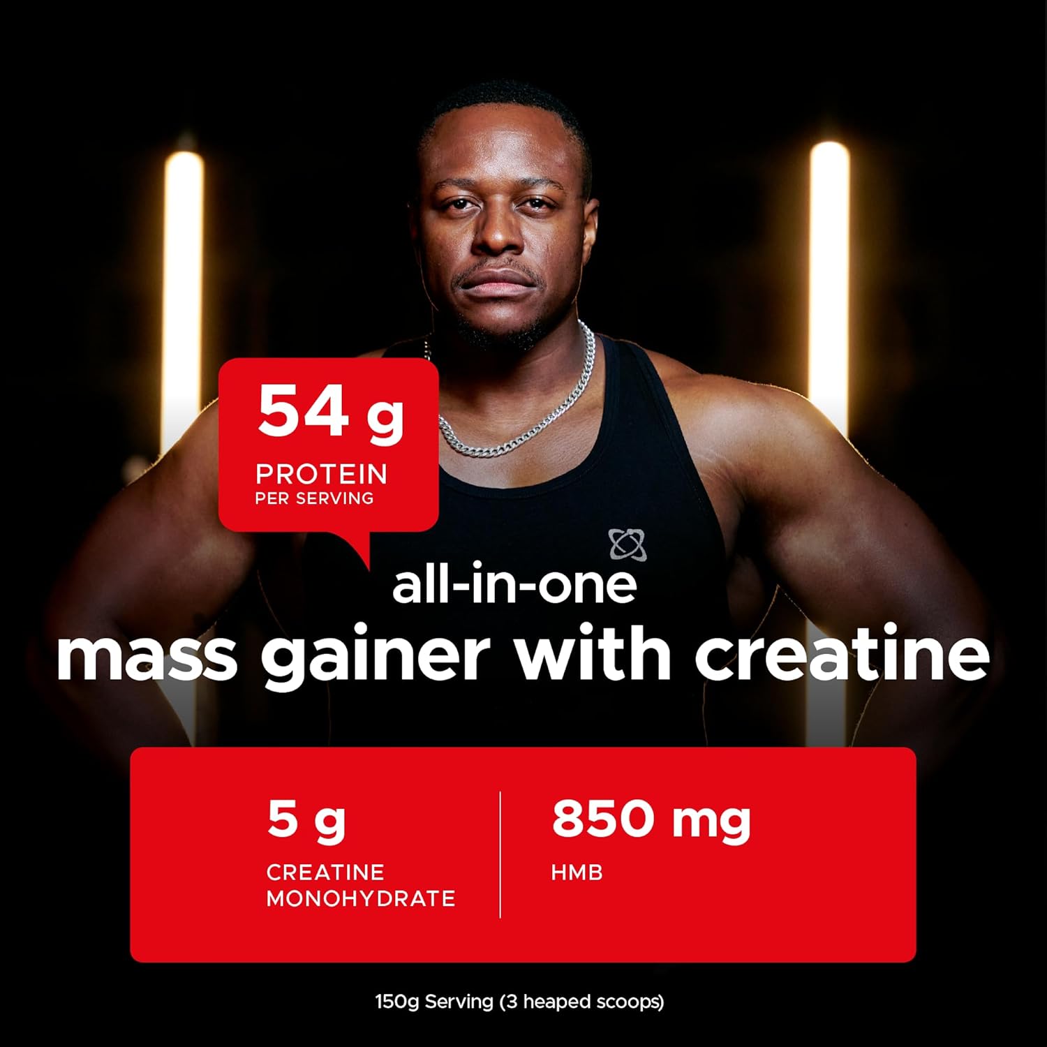 USN Anabolic Muscle Fuel 4kg Mass Gainer Protein Powder – High Calorie Weight Gain Shake for Muscle Growth & Recovery